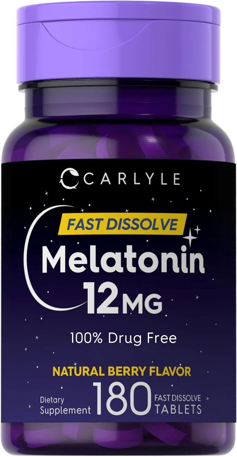 Carlyle Melatonina 12 Mg x 180 Tab